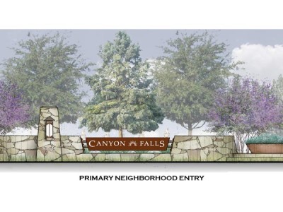 Canyon Falls Entry rendering