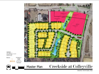 Master Plan for Creekside at Colleyville - Phase I