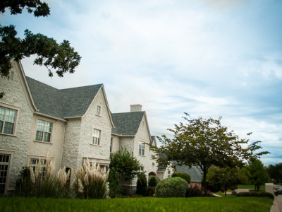 Homes along the Street in The Enclave